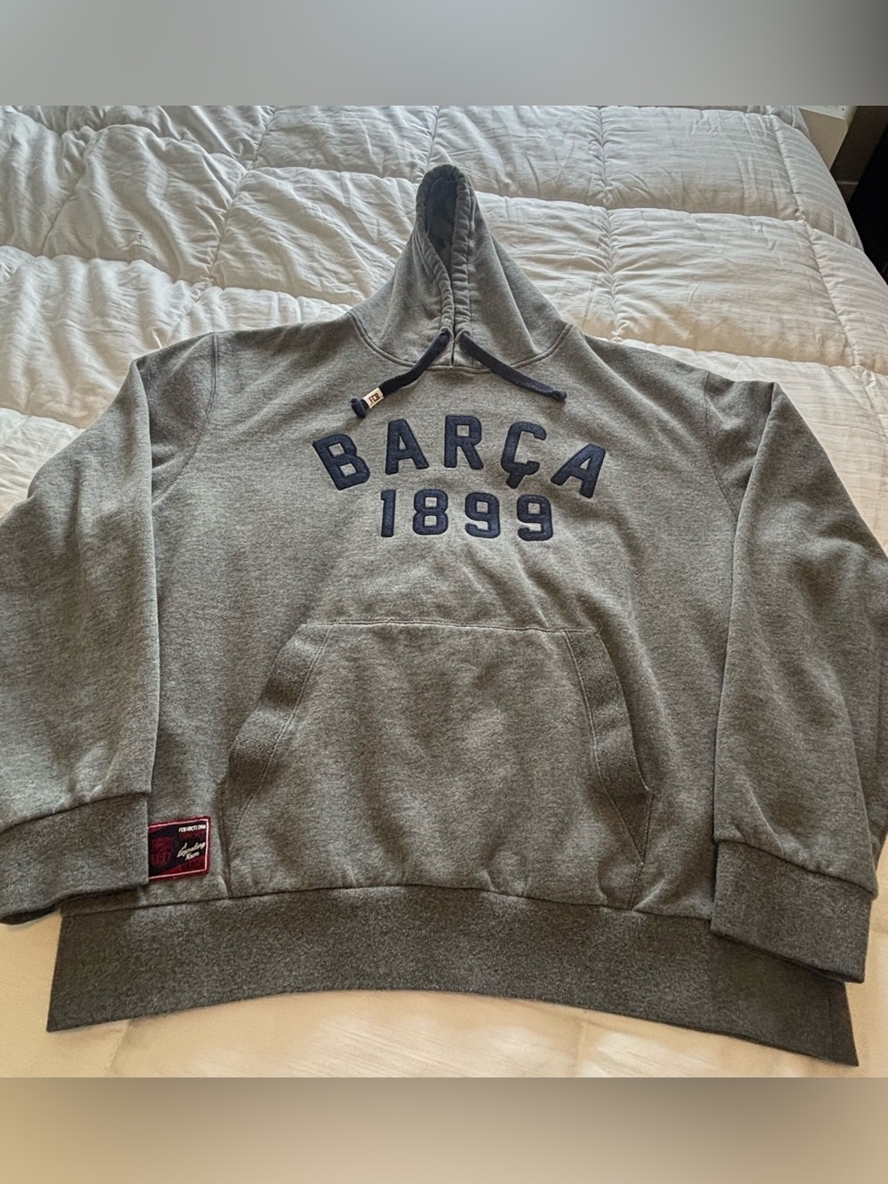 FC Barcelona “Barca 1899” Licensed Soccer Hoodie Size 2XL